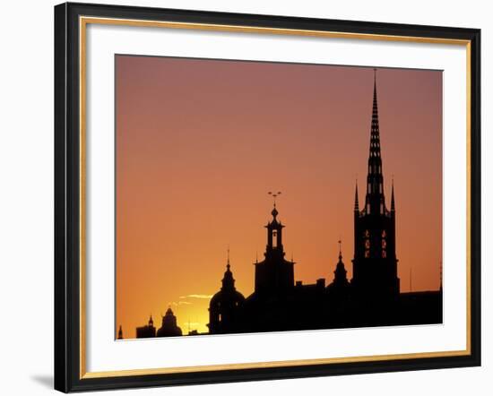 Sunset, Stockholm, Sweden-Russell Young-Framed Photographic Print