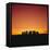 Sunset, Stonehenge, Wiltshire, England, UK, Europe-Roy Rainford-Framed Premier Image Canvas