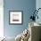 Sunset Stripes III-Laura Marshall-Framed Premium Giclee Print displayed on a wall