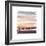 Sunset Stripes IV-Laura Marshall-Framed Premium Giclee Print