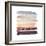 Sunset Stripes IV-Laura Marshall-Framed Art Print