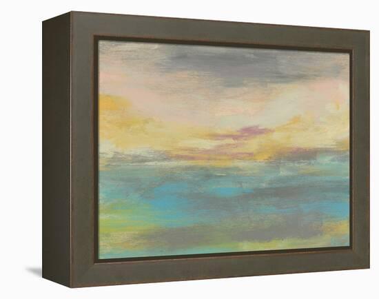 Sunset Study IV-Jennifer Goldberger-Framed Stretched Canvas