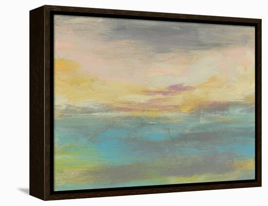 Sunset Study IV-Jennifer Goldberger-Framed Stretched Canvas