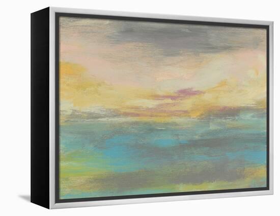 Sunset Study IV-Jennifer Goldberger-Framed Stretched Canvas