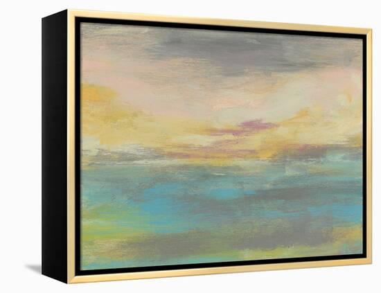 Sunset Study IV-Jennifer Goldberger-Framed Stretched Canvas