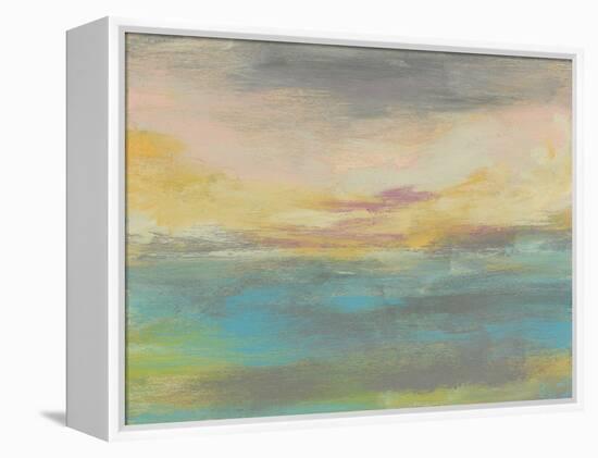 Sunset Study IV-Jennifer Goldberger-Framed Stretched Canvas