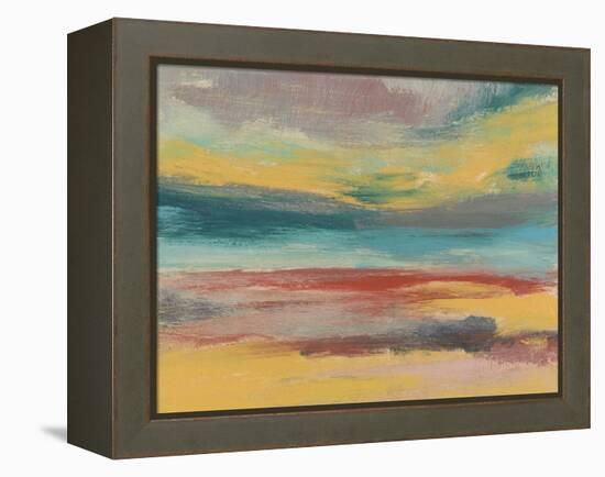 Sunset Study IX-Jennifer Goldberger-Framed Stretched Canvas