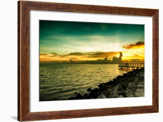 Sunset Sun Dream-Philippe Hugonnard-Framed Photographic Print