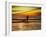 Sunset Surfer-Josh Adamski-Framed Photographic Print