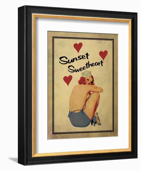 Sunset Sweetheart-Jason Giacopelli-Framed Premium Giclee Print