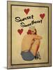 Sunset Sweetheart-Jason Giacopelli-Mounted Art Print