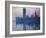 Sunset,The Houses of Parliament-Claude Monet-Framed Giclee Print