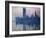 Sunset,The Houses of Parliament-Claude Monet-Framed Giclee Print