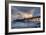 Sunset Through Oceanside Pier-Chris Moyer-Framed Photographic Print