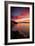 Sunset Treasure - San Francisco Bay Bridge and City at Sunset-Vincent James-Framed Photographic Print