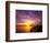 Sunset, Twelve Apostles, Port Campbell National Park, Great Ocean Road, Victoria, Australia-David Wall-Framed Photographic Print