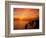 Sunset, Twelve Apostles, Port Campbell National Park, Great Ocean Road, Victoria, Australia-David Wall-Framed Photographic Print