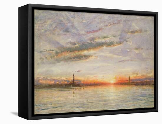 Sunset, Venice, 1902-Albert Goodwin-Framed Premier Image Canvas