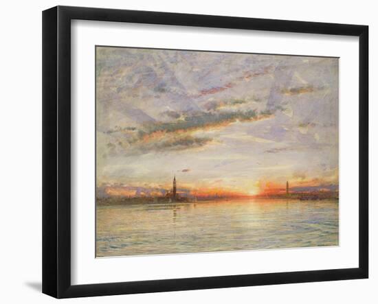 Sunset, Venice, 1902-Albert Goodwin-Framed Giclee Print