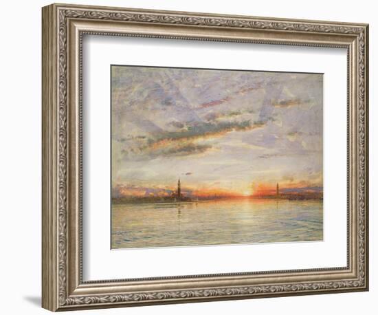 Sunset, Venice, 1902-Albert Goodwin-Framed Giclee Print