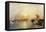 Sunset, Venice; Santa Maria and the Ducal Palace, 1902-Thomas Moran-Framed Premier Image Canvas