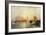 Sunset, Venice; Santa Maria and the Ducal Palace, 1902-Thomas Moran-Framed Giclee Print