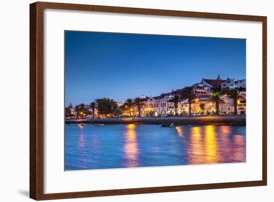 Sunset View of Lagos, Algarve, Portugal-Sabine Lubenow-Framed Photographic Print