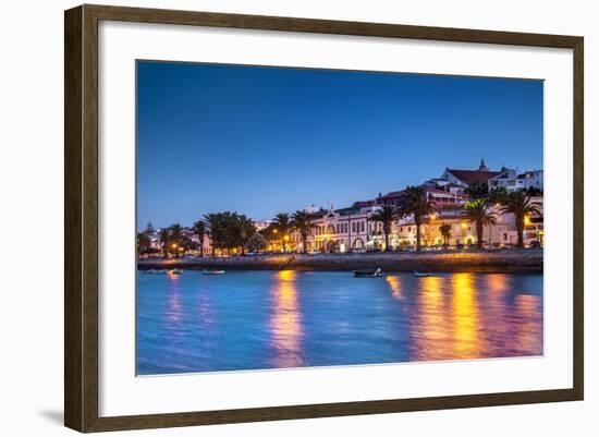 Sunset View of Lagos, Algarve, Portugal-Sabine Lubenow-Framed Photographic Print