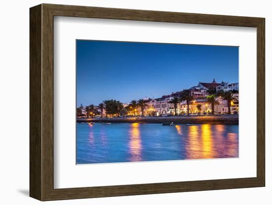 Sunset View of Lagos, Algarve, Portugal-Sabine Lubenow-Framed Photographic Print