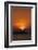 Sunset View of Lighthouse in Manila Bay, Manila, Philippines-Keren Su-Framed Photographic Print