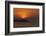 Sunset View of Lighthouse in Manila Bay, Manila, Philippines-Keren Su-Framed Photographic Print