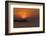 Sunset View of Lighthouse in Manila Bay, Manila, Philippines-Keren Su-Framed Photographic Print