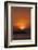 Sunset View of Lighthouse in Manila Bay, Manila, Philippines-Keren Su-Framed Photographic Print