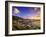 Sunset View of Marigot from Ft Louis, St. Martin, Caribbean-Walter Bibikow-Framed Photographic Print