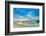 Sunset view of the beach overlooking the ocean, Carmel, California-Laura Grier-Framed Photographic Print