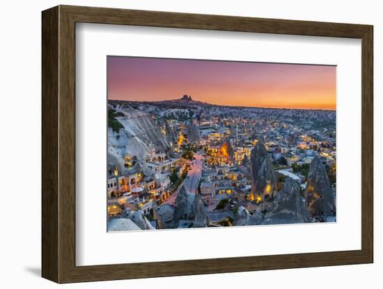 Sunset View over Goreme, Cappadocia, Turkey-Stefano Politi Markovina-Framed Photographic Print