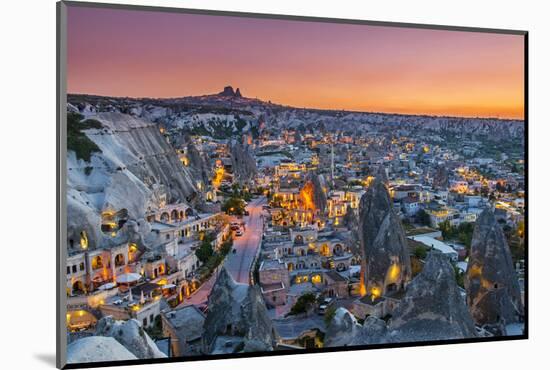 Sunset View over Goreme, Cappadocia, Turkey-Stefano Politi Markovina-Mounted Photographic Print