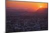 Sunset View over the Cityscape of Alicante Looking Towards Sierra De Fontcalent-Cahir Davitt-Mounted Photographic Print