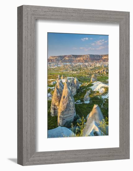 Sunset View over the Red Valley, Goreme, Cappadocia, Turkey-Stefano Politi Markovina-Framed Photographic Print