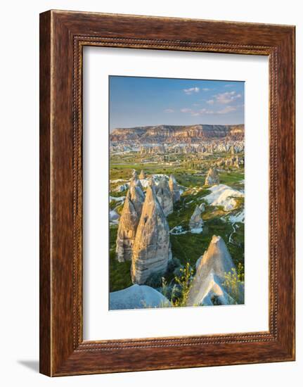 Sunset View over the Red Valley, Goreme, Cappadocia, Turkey-Stefano Politi Markovina-Framed Photographic Print