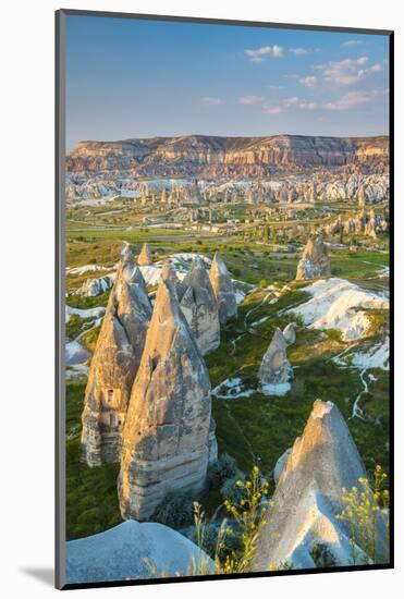 Sunset View over the Red Valley, Goreme, Cappadocia, Turkey-Stefano Politi Markovina-Mounted Photographic Print