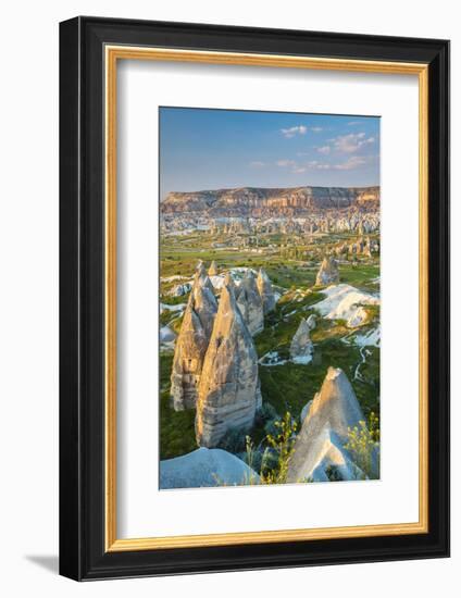 Sunset View over the Red Valley, Goreme, Cappadocia, Turkey-Stefano Politi Markovina-Framed Photographic Print