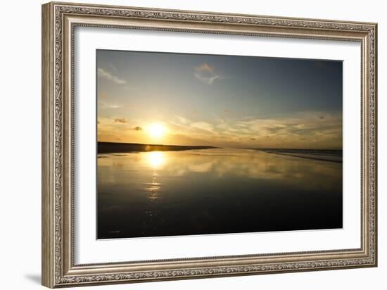 Sunset Walk-Daniel Stanford-Framed Art Print