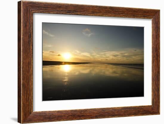 Sunset Walk-Daniel Stanford-Framed Art Print