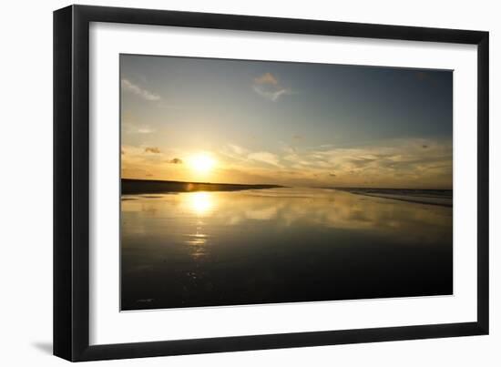 Sunset Walk-Daniel Stanford-Framed Art Print