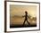 Sunset Walker, Honolulu, Hawaii-Marco Garcia-Framed Photographic Print