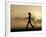 Sunset Walker, Honolulu, Hawaii-Marco Garcia-Framed Photographic Print