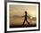 Sunset Walker, Honolulu, Hawaii-Marco Garcia-Framed Photographic Print