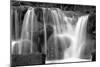 Sunset Waterfall II BW-Douglas Taylor-Mounted Photo