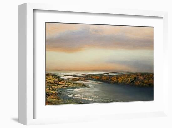 Sunset Waters-Michael Mote-Framed Art Print